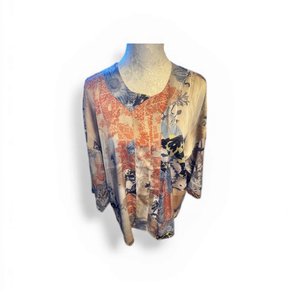 New Chicos Women’s Size 2x Jacket Blouse - Picture 7 of 9